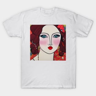 Portrait of a Geisha T-Shirt